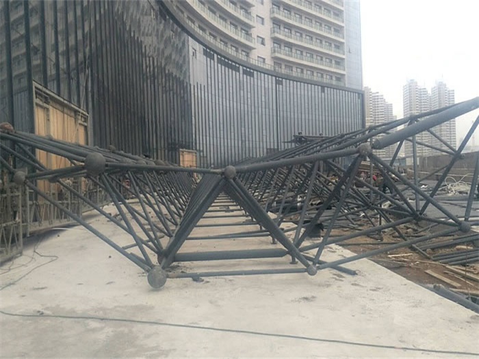 应城万豪酒店雨棚网架